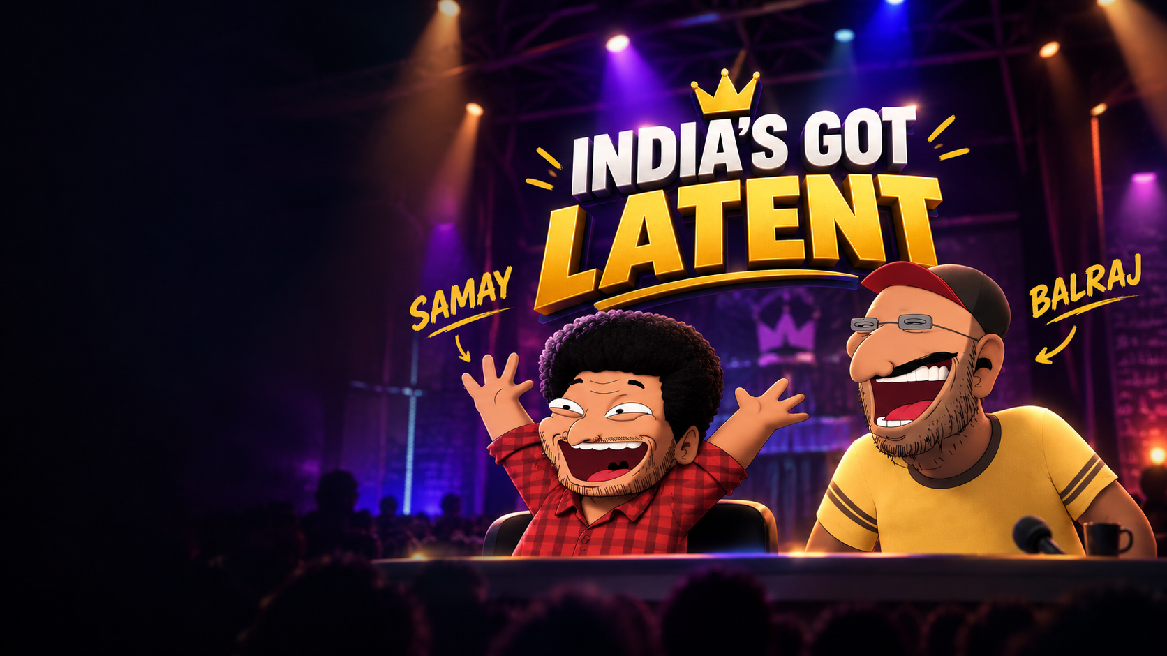 Animated India's Got Latent artwork