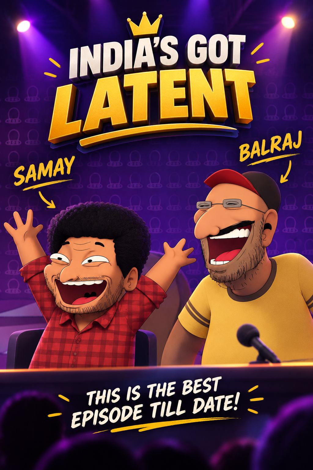 Animated India's Got Latent poster