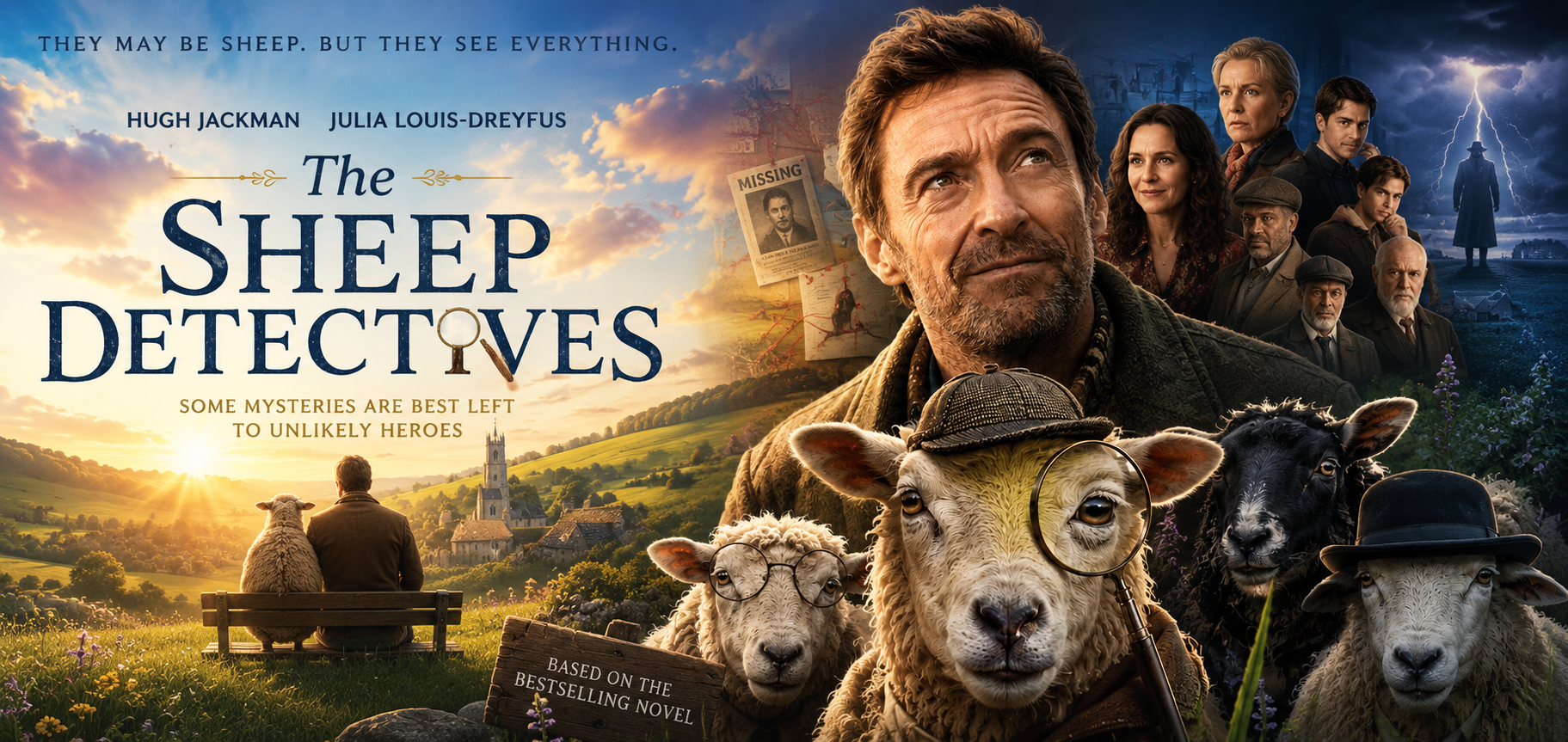 The Sheep Detectives artwork